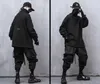 Herrtröjor Stylish Harajuku Fashion Y2k Techwear Hip Hop Punk gotisk tunn för män kvinnor streetwear baggy kläder