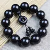 Strand Chinese Red Sandalwood Beads Couple Bracelet Wen Wan Men's And Women's Jewelry Ebony