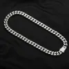 Kettingen Mode Hip Hop Ketting Heren Roestvrij Staal Cubaanse Ketting Titanium Wild Thick312m