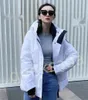 High-end merkontwerper donsjack met capuchon Canadese ganzen jassen dames herfst en winter casual warme jas buitenmode trendy jas trendy nieuw