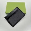 Mode Men Designer Bank Card Holder Slim Wallet Luxury Credit Card Holder Mini Card Wallet Cardholder With Box