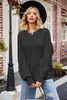 Kobiety swetry 2023 Kobiety żółte duże ciepły ciepły rękaw SWEATER LADY O NECK SIDY KNIT KIT JUCNE Zime Kobiety Skoczki