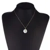 Pendant Necklaces Hongye 100% 925 collier en argent pour les femmes réel naturel perle d'eau douce pendentifs plat Baroque or bijoux cadeau de mariage 230928