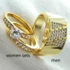 wedding Couple Domineering ring Claw setting zircon Men women ring men size 8 to 15 women size 5 to 10 r211 R280203u