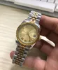 Womens Watch 31mm 28mm Gold Stainless Steel Woman 2813 Movement Diamond Bezel Lady Ladies Wristwatches