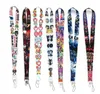 Horrorfilm Lanyards voor sleutelhanger ID-kaart Pass mobiele telefoon USB-badgehouder Hangend touw Lariat Lanyards Halloween-cadeau