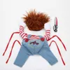 Dog Costumes Funny Clothes Chucky Style Pet Cosplay Costume Sets Novelty Clothing For Bulldog Pug 210908275d