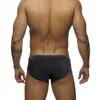 Shorts masculinos wk51 apertado sexy cintura baixa homens roupa de banho 2023 verão praia nadar briefs biquinis piscina maiôs fatos de banho