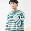 Herensweaters Herfst- en winterklassiekers Gestreept ontwerp - Warme trui voor heren Engelse stijlreis