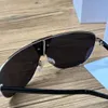 Escudo envoltório óculos de sol preto ouro cinza lentes dos homens sunnies gafas de sol designer óculos de sol tons uv400 proteção