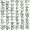 50pcs Natural Green Jade Rings Mixed Size For Women Cheap Rings For Promotion302e