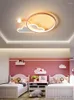 Lampadari Moderni Plafoniera a LED per la cameretta dei bambini Apparecchi di illuminazione Nursery Kids Baby Boy Girl Camera da letto Cartoon Smart