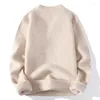 Men's Sweaters 2023 Winter's Women's Warm Crewneck Cashmere Sweater High-quality Casual Comfortable Couple Pullover