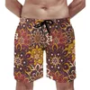 Herren Shorts Board African Tribal Cute Hawaii Badehose Retro Design Druck Schnell trocknend Sportbekleidung Trendy Plus Size Strand