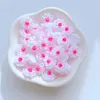 Decorative Figurines 60Pcs Cute Mini 12mm Small Flower Flat Back Resin Scrapbooking DIY Jewelry Craft Decoration Accessories