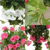 Faux Floral Verdure Vignes Artificielles Fleurs Morning Glory Plantes Suspendues Fausse Plante Verte Maison Jardin Mur Clôture Mariage En Plein Air Paniers Suspendus 230928