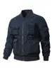 Men's Jackets Multi Pocket Jacket Military Uniform Windproof Field Winter And Autumn Waterproof Flight Pilot Coat