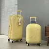 Suitcases Solid High-capacity Bags Bubble Luggage Trolley Box 20'28' Inch Small Lightweight Boarding Case Student Password Travel Suitcase
