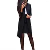Dwuczęściowa sukienka 2PCS Lady Autumn Solid Color Office Kobiet Blazer Jacket BodyCon Mini spódniczka garnitur