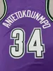 Maglia da basket stampata Damian Lillard Giannis Antetokounmpo Brook Lopez Ray Allen Khris Middleton Bobby Portis Pat Connaughton Maglia Milwaukee City Edition