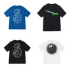 T-shirts pour hommes T-shirts pour hommes Stucci Tees Ice Cream Tshirt Casual Summer Slim Dice imprimé à manches courtes col rond chemise Ins Fashions