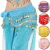 Scene Wear Fashion Belly Dance Belt för Thailand/Indien/Arab Dancer kjol Sexiga Tassels paljetter Midja kedja höft halsduk kvinnor visar kostymer