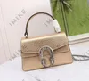 Designer-Tasche, Mini-Handtasche, Damen-Satteltasche, hochwertiges Leder mit Kristall-Doppel-Tiger-Locks-Tasche