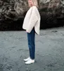Toteme Silhouette Coat Rhombus Long Down Coat Jacket for Women short