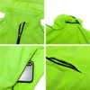 Cykeljackor Wosawe Windproect Men Cykling Jacket Sportkläder Reflekterande cykel Downhill Coat Rain Repellent Cykel Long Jersey Windbreaker 230928