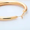 Hoopörhängen y2k stor metall tjock runda för kvinnor trendig stor cirkel 2023 mode smycken tillbehör på öronflickan