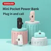 Laikaide Mini Power Bank 5000mah PowerBank QC PD 빠른 충전 IPhone 14 1513 12 Batterie Externe 휴대용 충전기 삼성