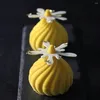 Bakvormen 3D Bloem Siliconen Taart Kant Schimmel Decoreren Gereedschap Grens Decoratie Keuken Chocolade Sugarcraft Ijs Gebak