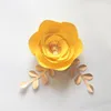 Dekorative Blumen, handgefertigte Karton-Rosen, DIY-Papierblätter-Set für Hochzeits-Event-Hintergründe, Dekorationen, Kinderzimmer, Wanddeko, Video-Tutorials