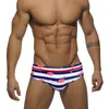 Shorts masculinos wk75 verão sexy cintura baixa homens swimwear swim briefs tronco piscina esportes natação biquinis maillots de bain maiôs