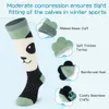 الجوارب الرياضية FindWay Kids Ski Sci Scial Winter Winter Snow Socks for Girls Boys Toddler OTC Long Tnowboarding Socks Dark Sockits 230928