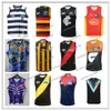 22/23 Afl Port Adelaide Crows Essendon Bombers Майки Брисбен Фримантл Докерс Майка Голд-Кост Санз Хоторн Жилет австралийский