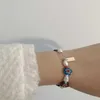 Femmes de brin Bracelet en perles colorée