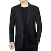 Men's Suits 2023 Spring/Summer Sunscreen Clothing Thin Middle-aged Suit Jacket Casual Breathable Top