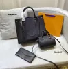 2024 5A Luxurys Designer Monograms Bag Ladies Designer Top Quality Leather Composite Tote Bag Clutch Shoulder Bag Prossed Flower Shopping Handväska + 3 st/set