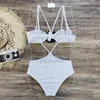 Kobiety stroje kąpielowe Muolux 2023 Flower 3D Sexy One Piece Swimsuit Kobiet Solid Retro Monokini wycięty brazylijski kostium kąpielowy plażowy