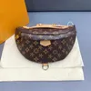 고품질 부랑자 가방 브라운 꽃 가방 최신 유명한 유명한 유명한 Bumbag 크로스 바디 패션 가방 디자이너 허리 가방 패니 팩 허리 가방 M44336/43644 DHGATE 가방