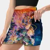 Gonne Electric Jellyfish World Gonna da donna Sport Skort con tasca Moda stile coreano 4XL