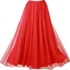 Stage Wear Flamenco Skirt Women Mesh Long Ballroom Dance Costume Spanish Bullfight Dress Opening Clothing