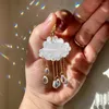 Kolczyki obręczne Kwas Kwas akrylowy deszcz Cloud Cloud Crystal Teardrop Ochrony środowiska Prezent biżuterii