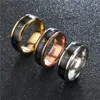 Cluster Rings Smart Sensor Body Temperature Ring Stainless Steel Fashion Display Real-time Test Finger