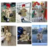 Coat MODX Children's Clothing Girls' Kids Jacket Spring Autumn Korean Style Cute Long Trench Baby Girls Windbreaker