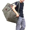 Duffel Bags Extra Large Capacity Canvas Carry On Bag Travel Men Outdoor Tent Sleeping Overnight Weekender 40L 60L 120L