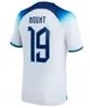 Maglie da calcio 2003 Saka Foden Bellingham Rashford Inghilterra Kane Sterling Grealish National Football Kit 22 23 camicie rosse kit kit blu bianco top