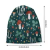 Beralar Magic Forest Bonnet Homme Hip Hop Örme Kafa Beanies Caps Kış Sıcak Mantarları Karikatür Sleuchy Beanie Hat