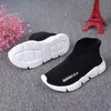 Chaussures pour enfants Paris Speed High Version Black Classic Toddler Trainers Girls Boys Youth Infants Sneaker Taille 26-36